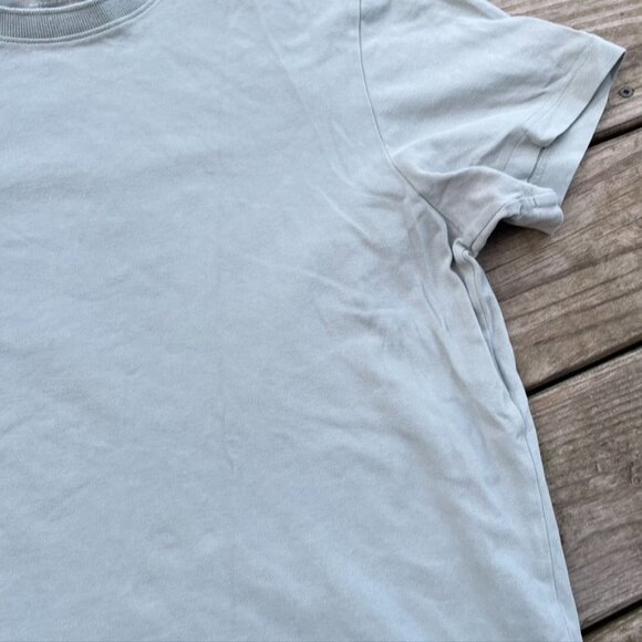 Everlane Premium Weight Relaxed Tee Ribbed collar XL - Picture 4 of 9